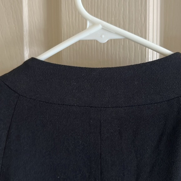 Olivia Gray hi-lo Blazer Sz Lg Euc black  gorgeous - Picture 5 of 6